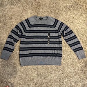 Mens XL Merino Wool Sweater NWT